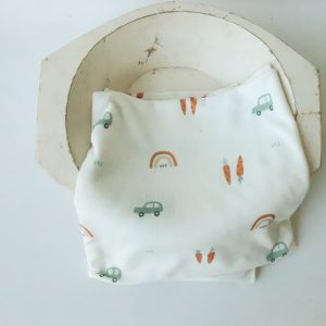 Set fondo kids doodles+Tocado