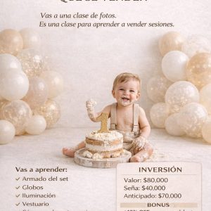 MASTERCLASS SESIONES UN AÑITO " Que se venden "